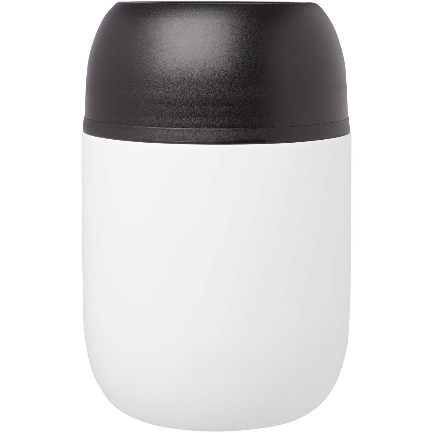 Supo 480 ml double-walled recycled stainless steel lunch pot with foldable spoon