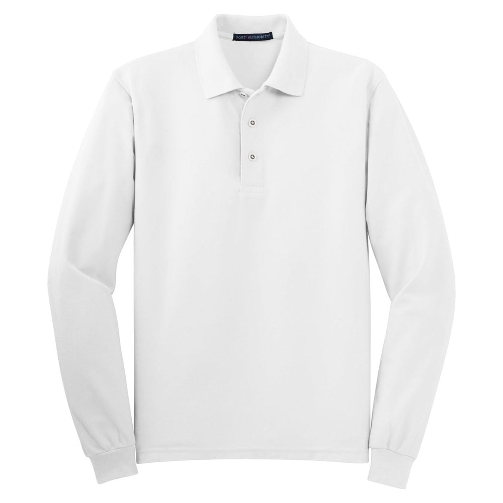 Port Authority® Silk Touch™ Long Sleeve Polo