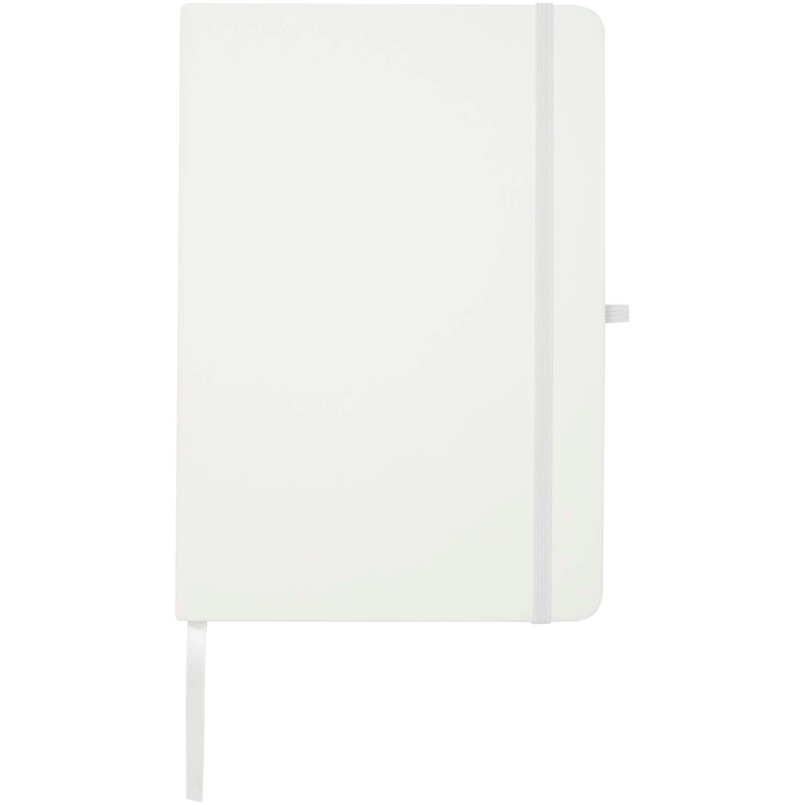 Teak A5 recycled hard cover notebook with lined pages