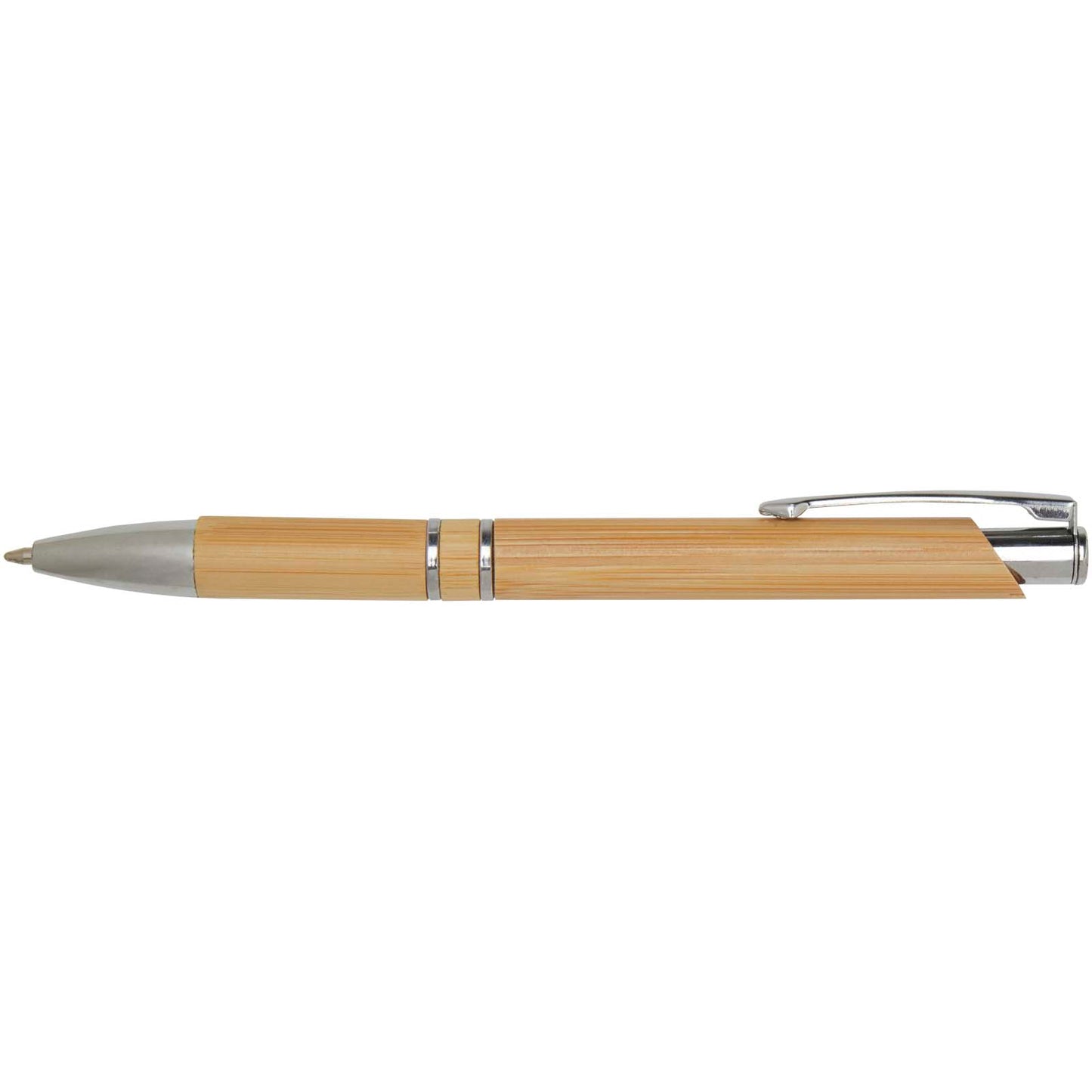 Wicker bamboo ballpoint pen (black ink)