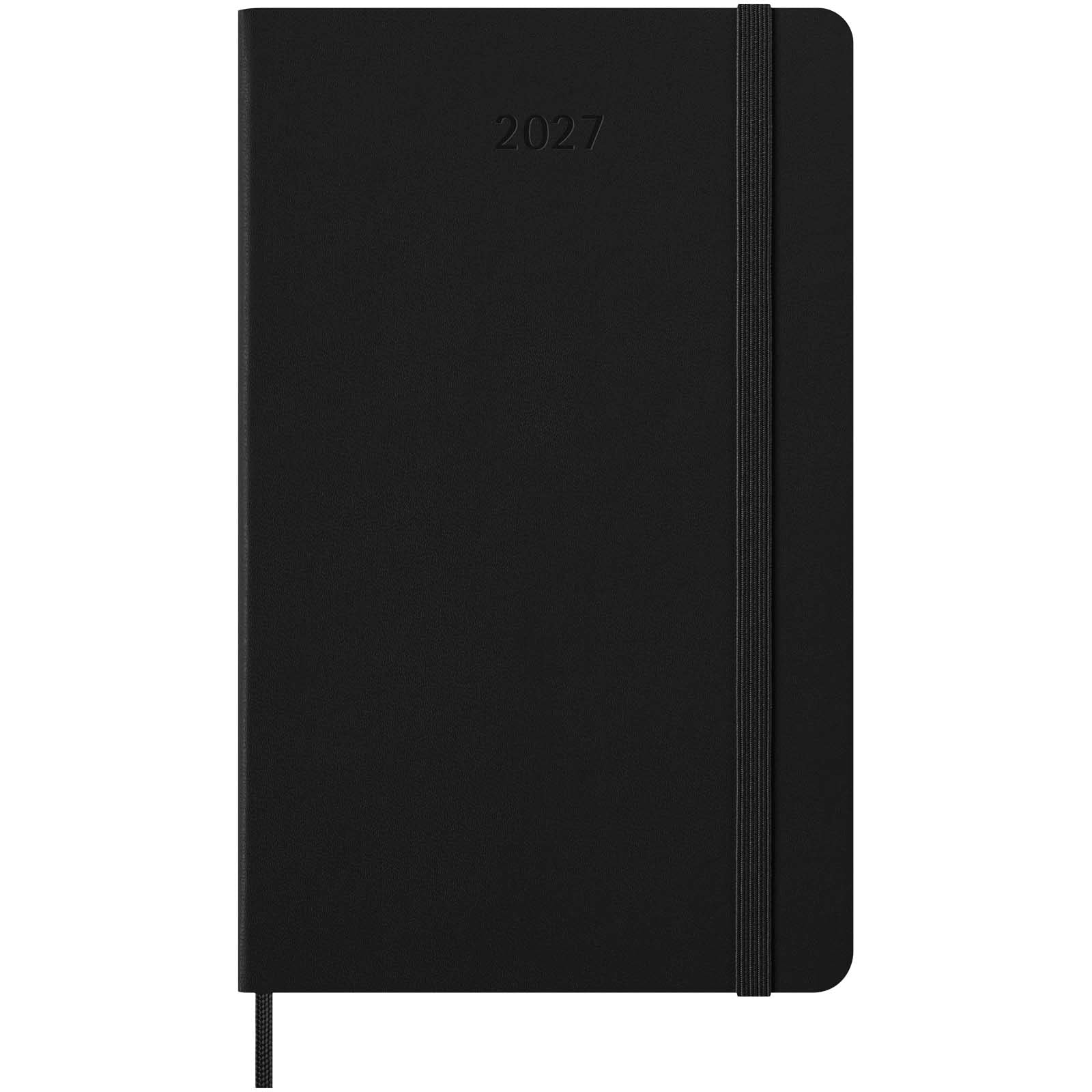 Moleskine horizontal hard cover 12 month L weekly planner
