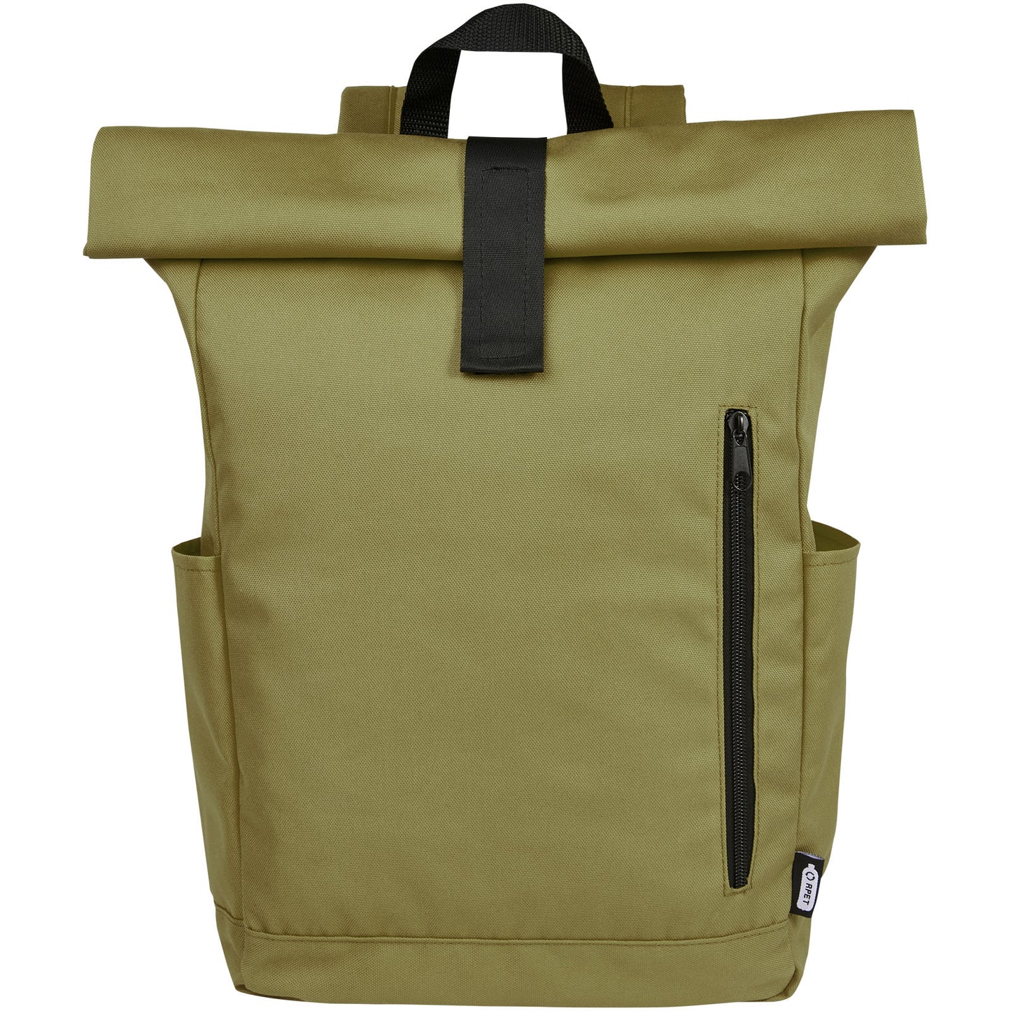 Byron 15.6" GRS RPET roll-top backpack 18L