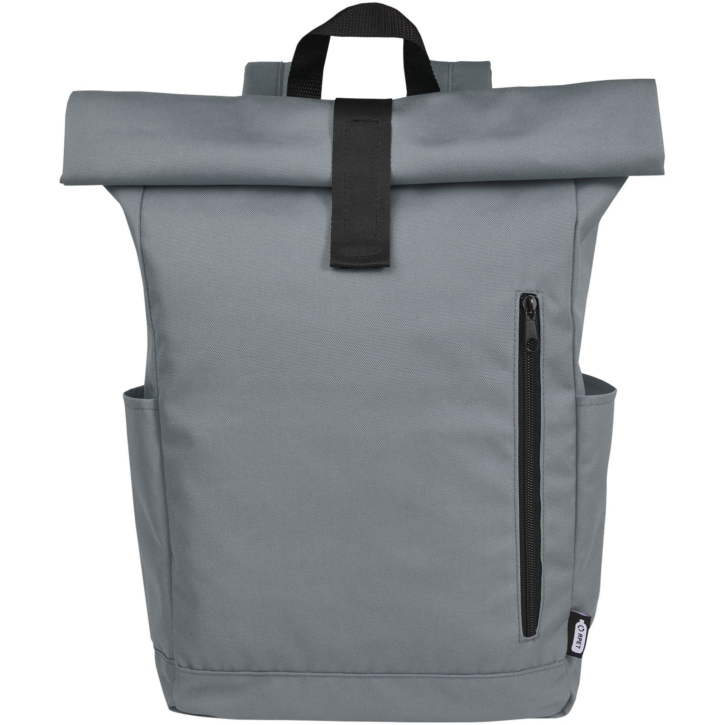 Byron 15.6" GRS RPET roll-top backpack 18L