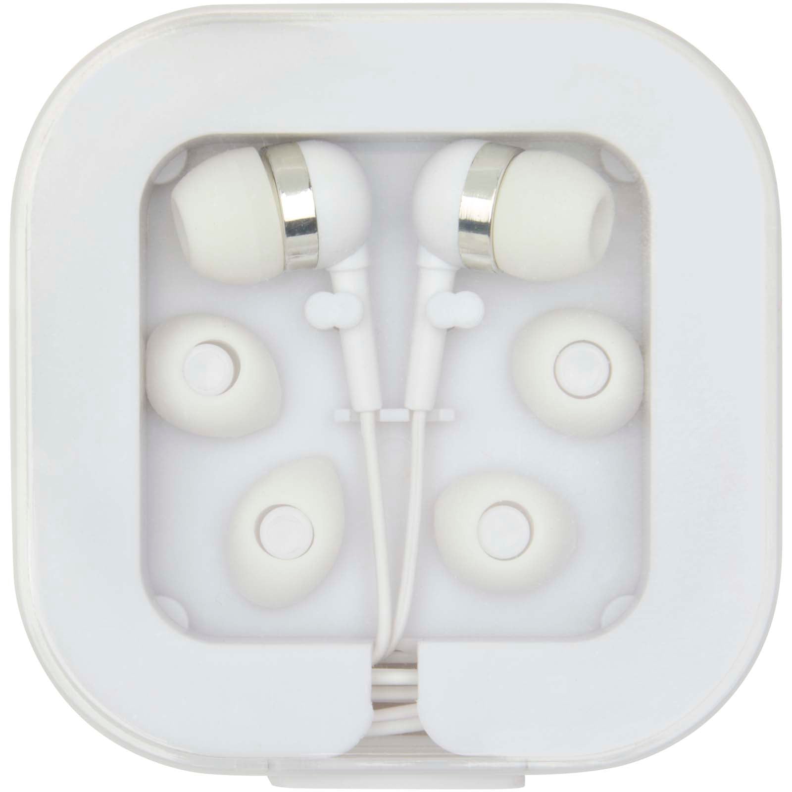 Baekdu wired Type-C earbuds with recycled plastic storage box
