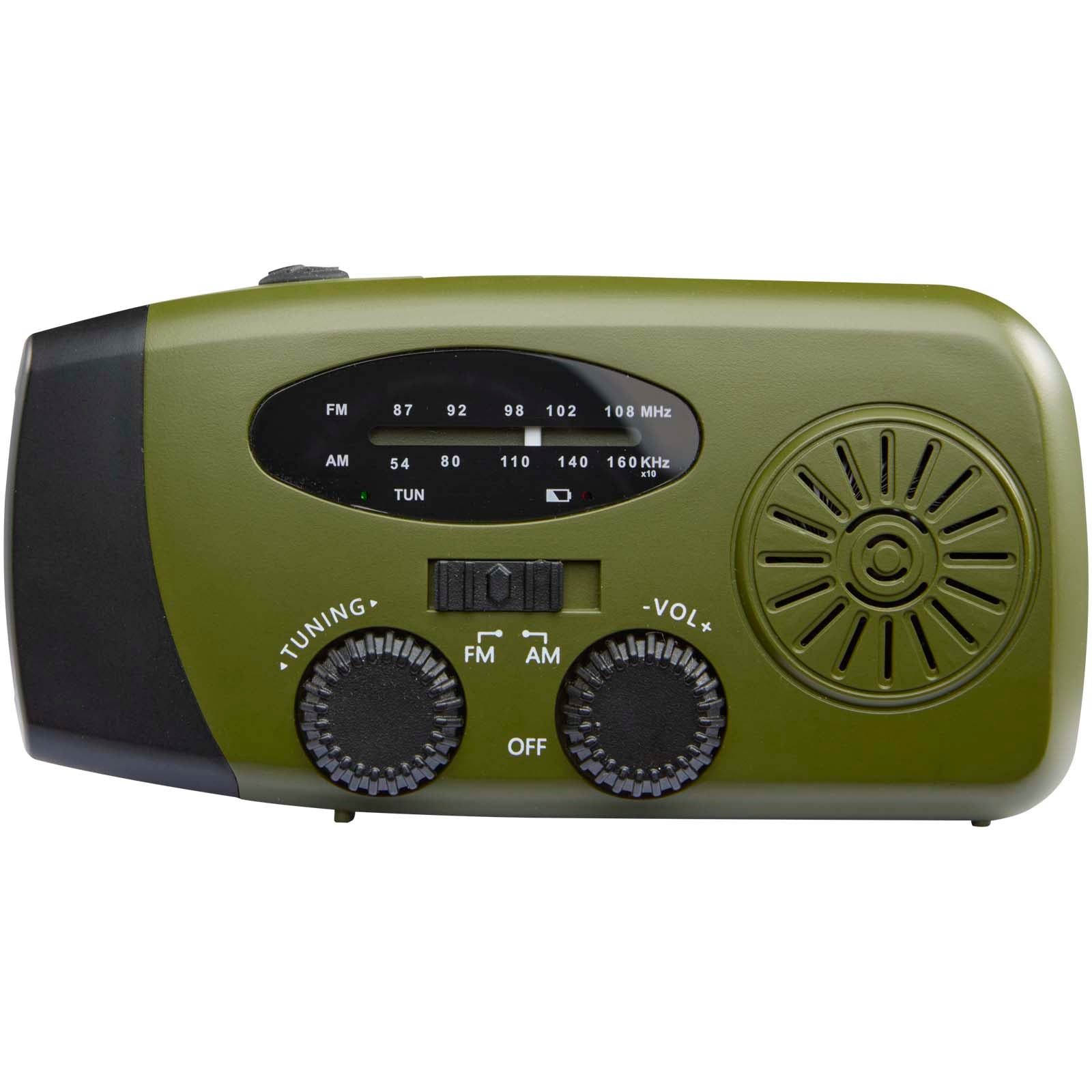 Avior RCS recycled plastic emergency radio