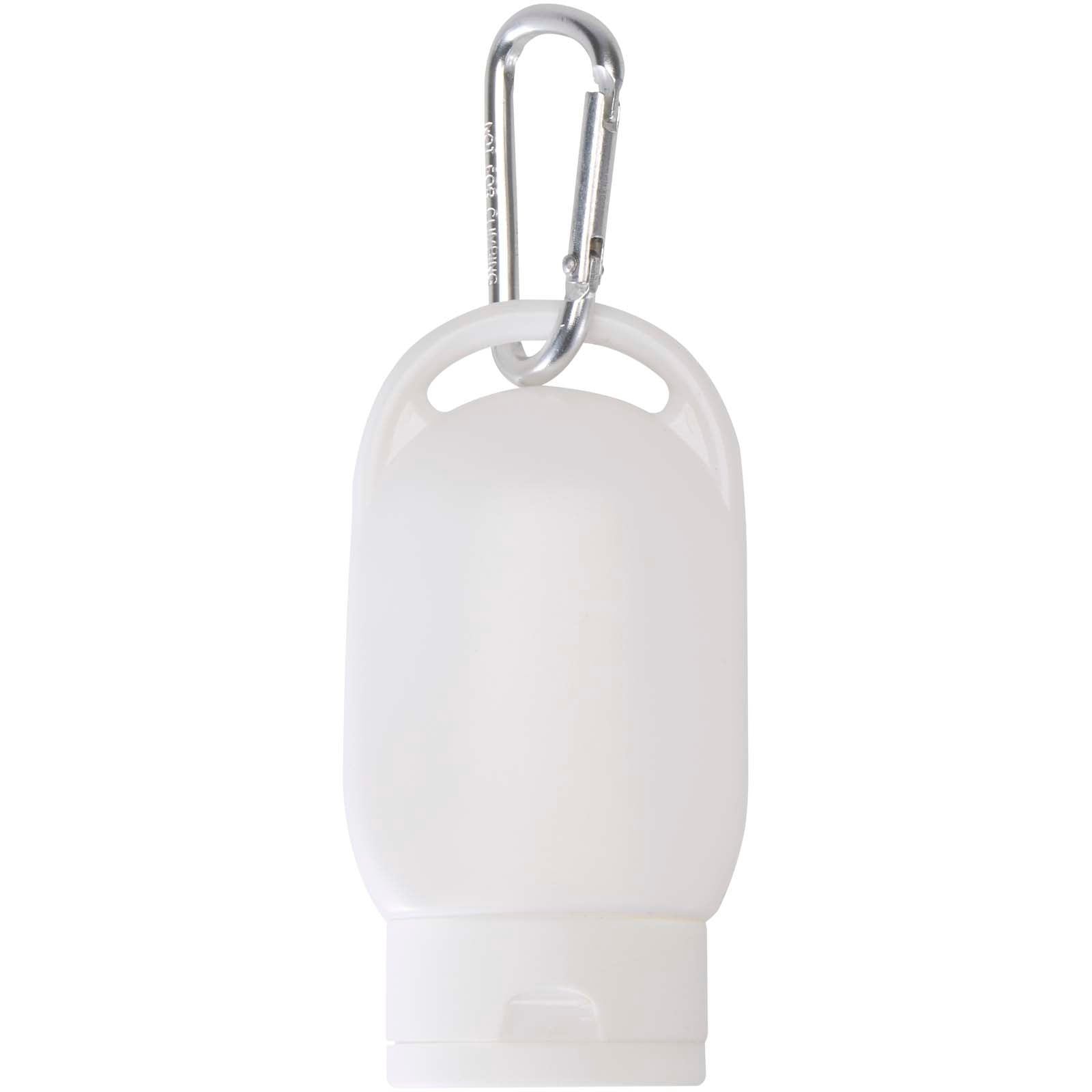 Rosie SPF 30 suncream with carabiner