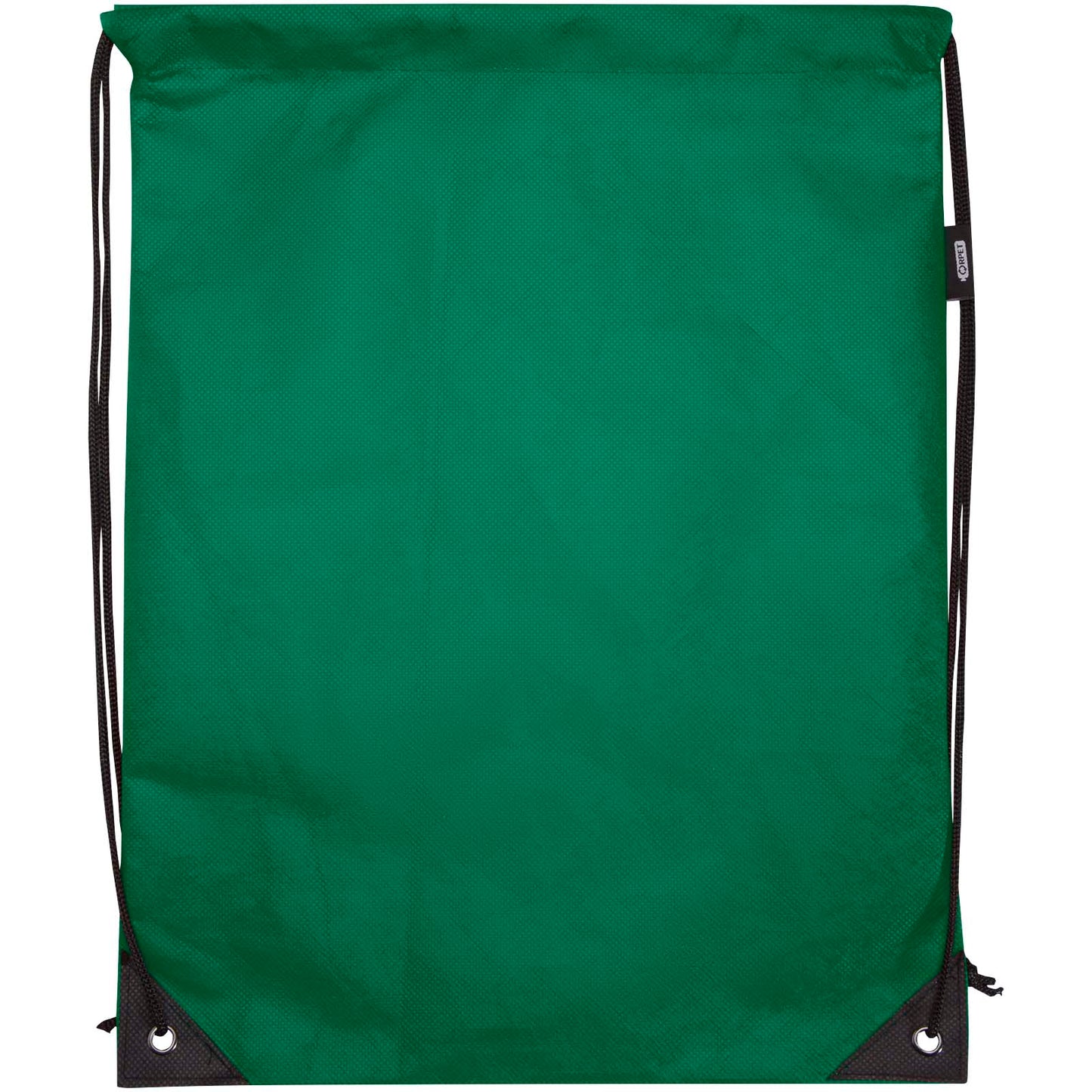 Evergreen GRS recycled non-woven drawstring bag 5L