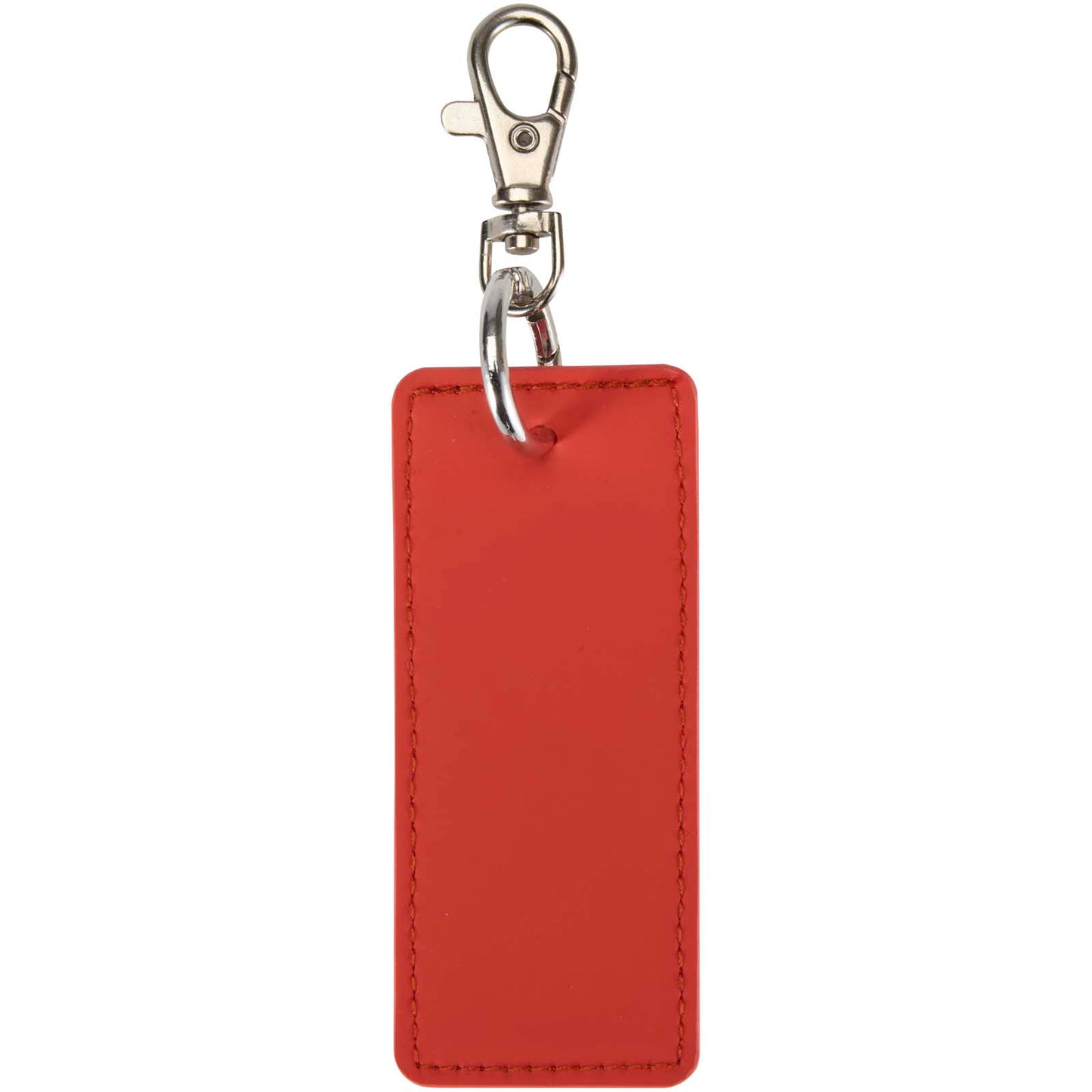 Resi Plus GRS recycled rectangle charm keychain