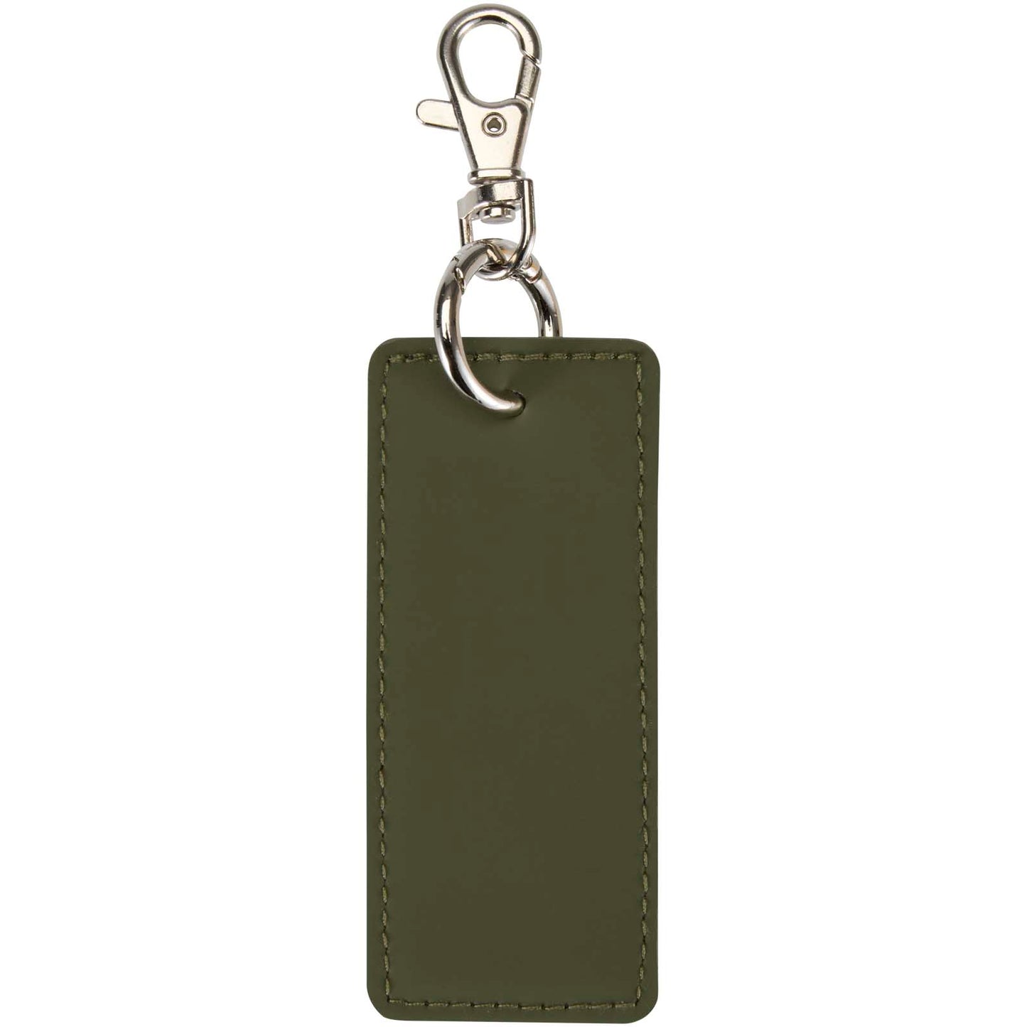 Resi Plus GRS recycled rectangle charm keychain