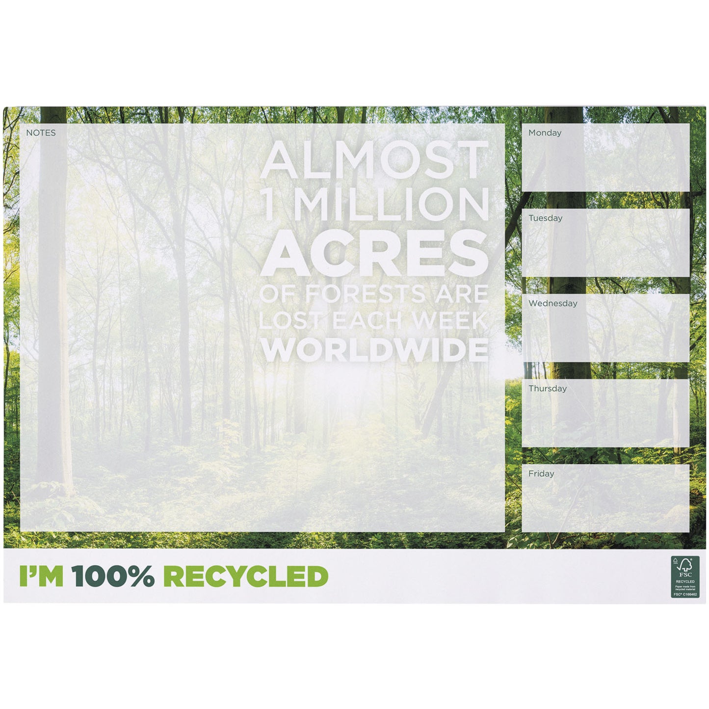 Desk-Mate® A3 recycled notepad