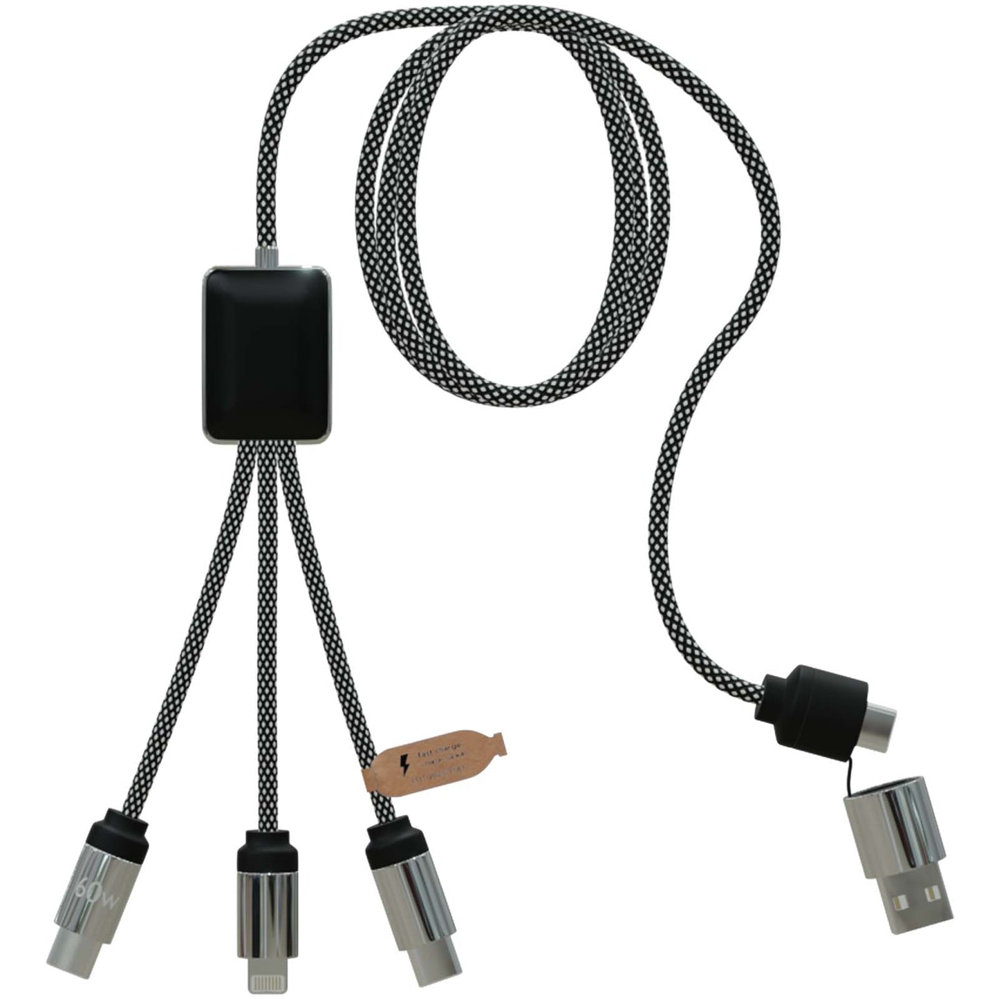 SCX.design C33 60W Type-C charging cable with dual light-up logo