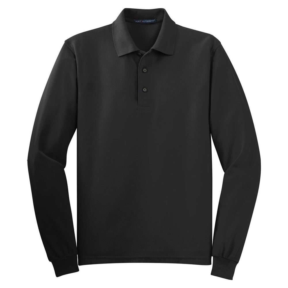 Port Authority® Silk Touch™ Long Sleeve Polo